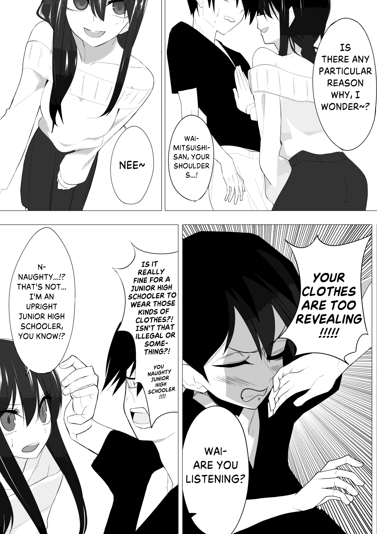 Mitsuishi-san Chapter 9 page 8 - Chapter 9: Waking up to a Girl in my Room