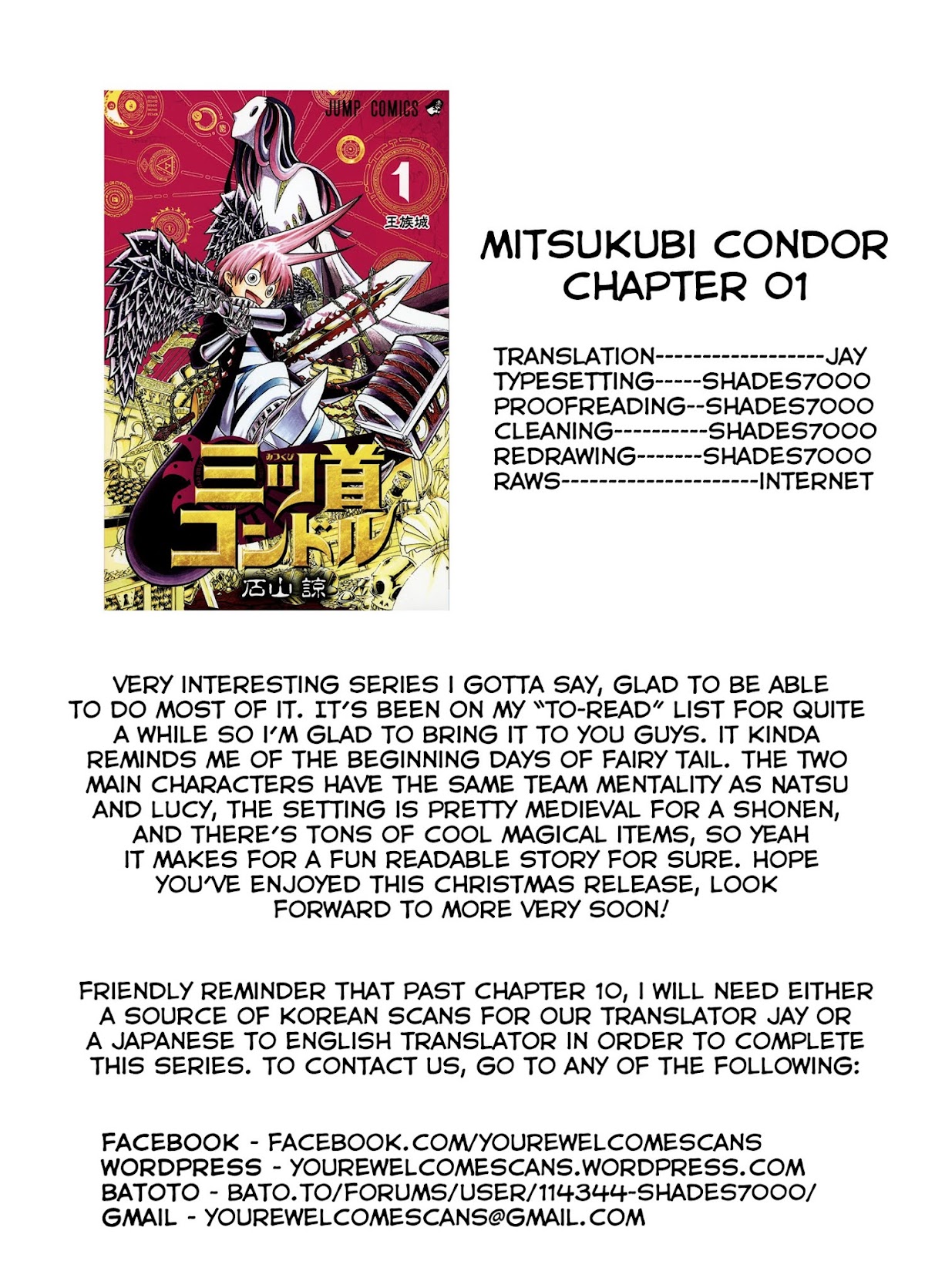 Mitsukubi Condor Chapter 1 page 57 - Chapter 1: Nice To Meet You and the B.B.D.