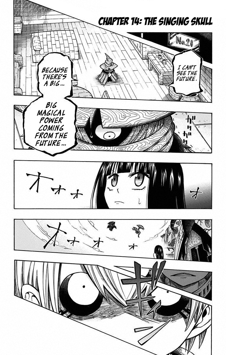 Mitsukubi Condor Chapter 14 page 1 - Chapter 14: The Singing Skull