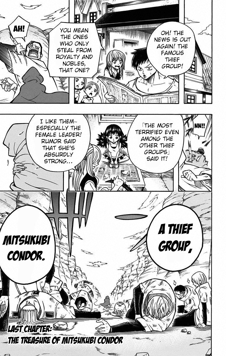 Mitsukubi Condor Chapter 16 page 1 - Chapter 16: The Treasure of Mitsukubi Condor