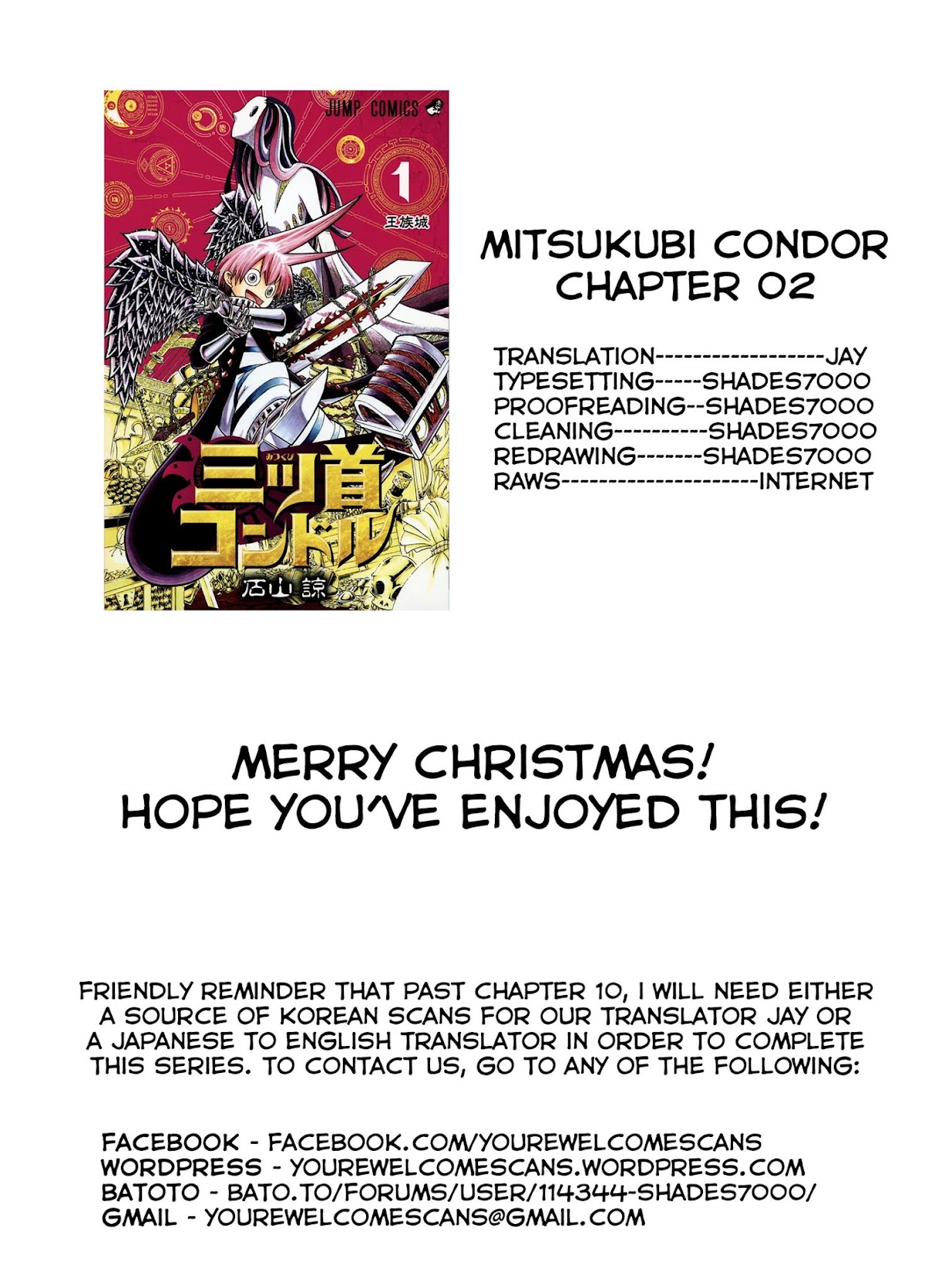 Mitsukubi Condor Chapter 2 page 27 - Chapter 2: The Great Dragon Slaying Sword