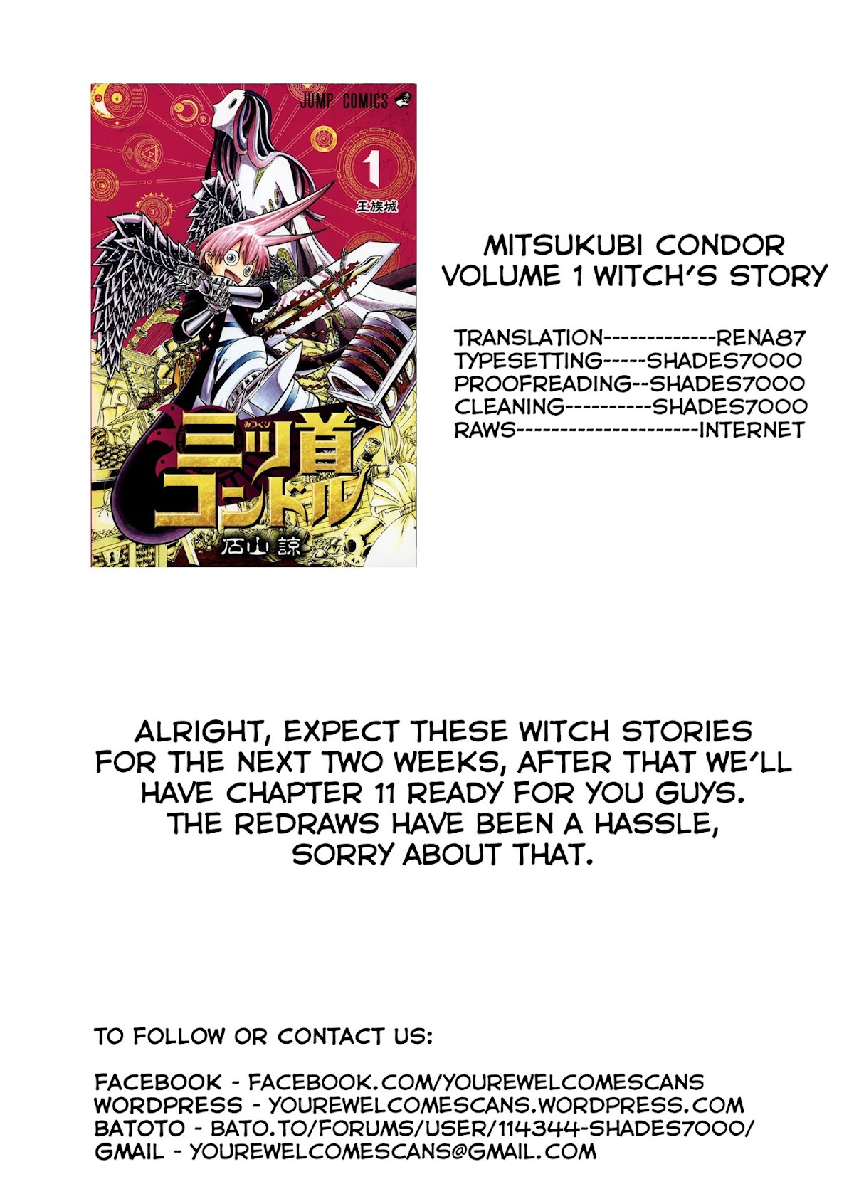 Mitsukubi Condor Chapter 5.1 page 5 - Chapter 5.1: Witch's Story 1 (Omake)