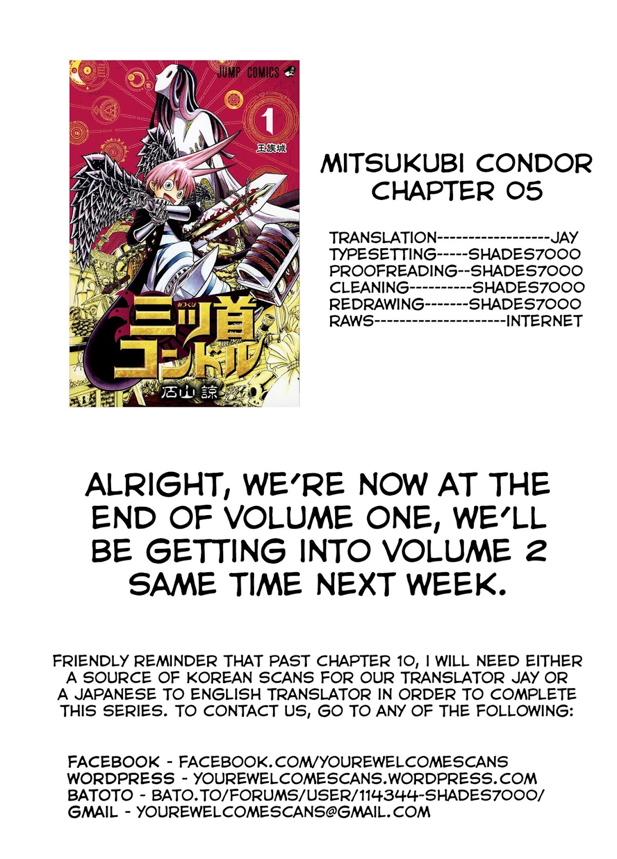 Mitsukubi Condor Chapter 5 page 21 - Chapter 5: The Right Hand of Kirinji