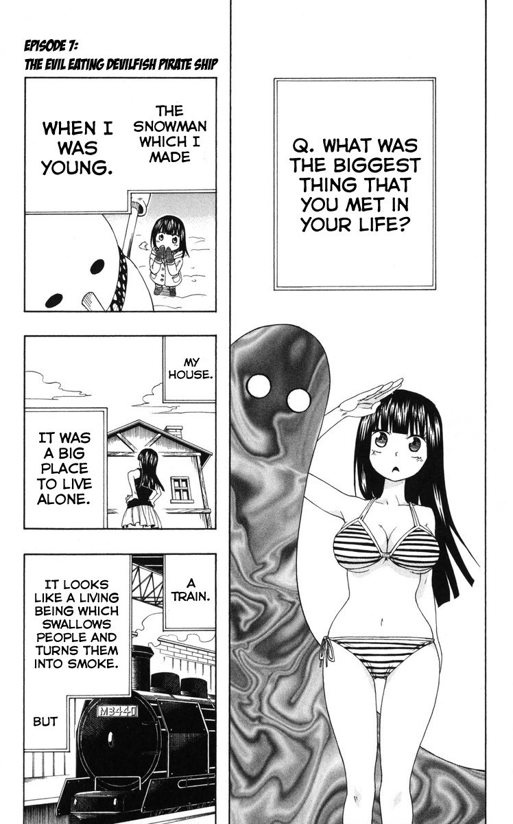Mitsukubi Condor Chapter 7 page 1 - Chapter 7: The Evil Eating Devilfish Pirate Ship