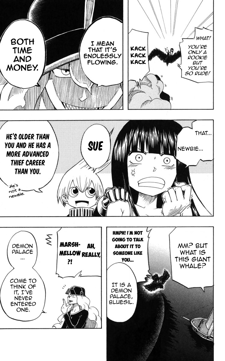 Mitsukubi Condor Chapter 7 page 13 - Chapter 7: The Evil Eating Devilfish Pirate Ship
