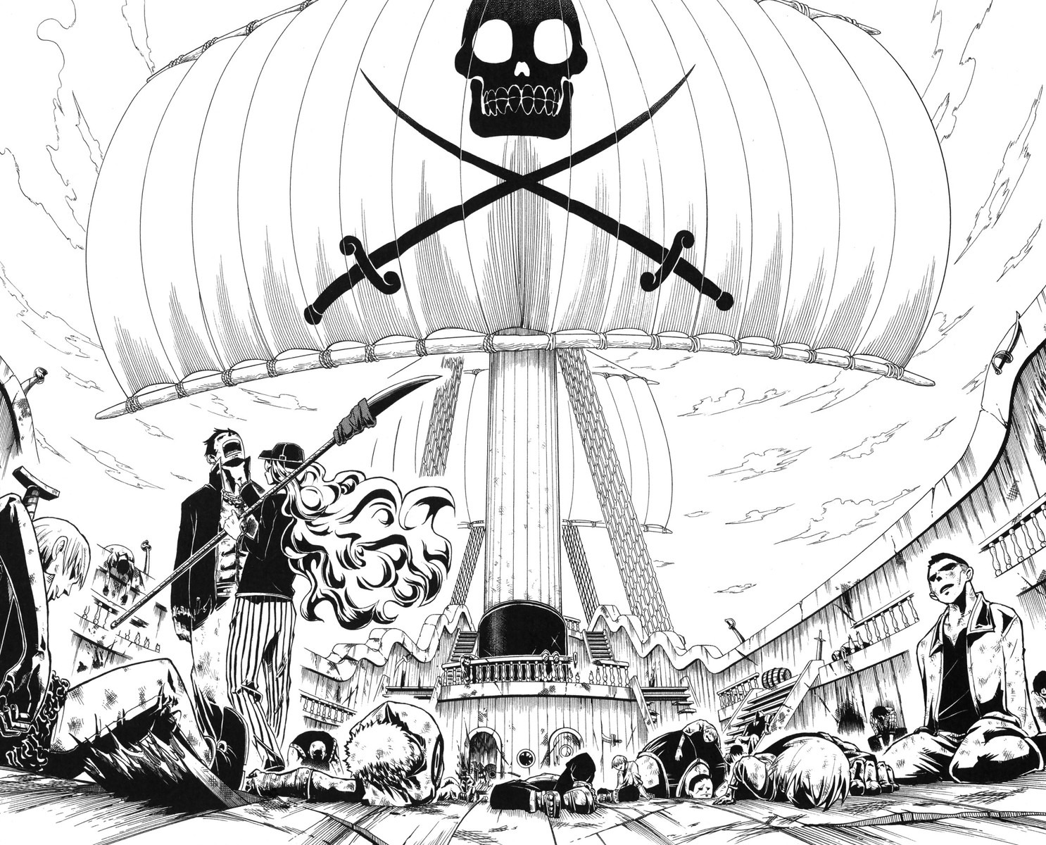 Mitsukubi Condor Chapter 7 page 7 - Chapter 7: The Evil Eating Devilfish Pirate Ship