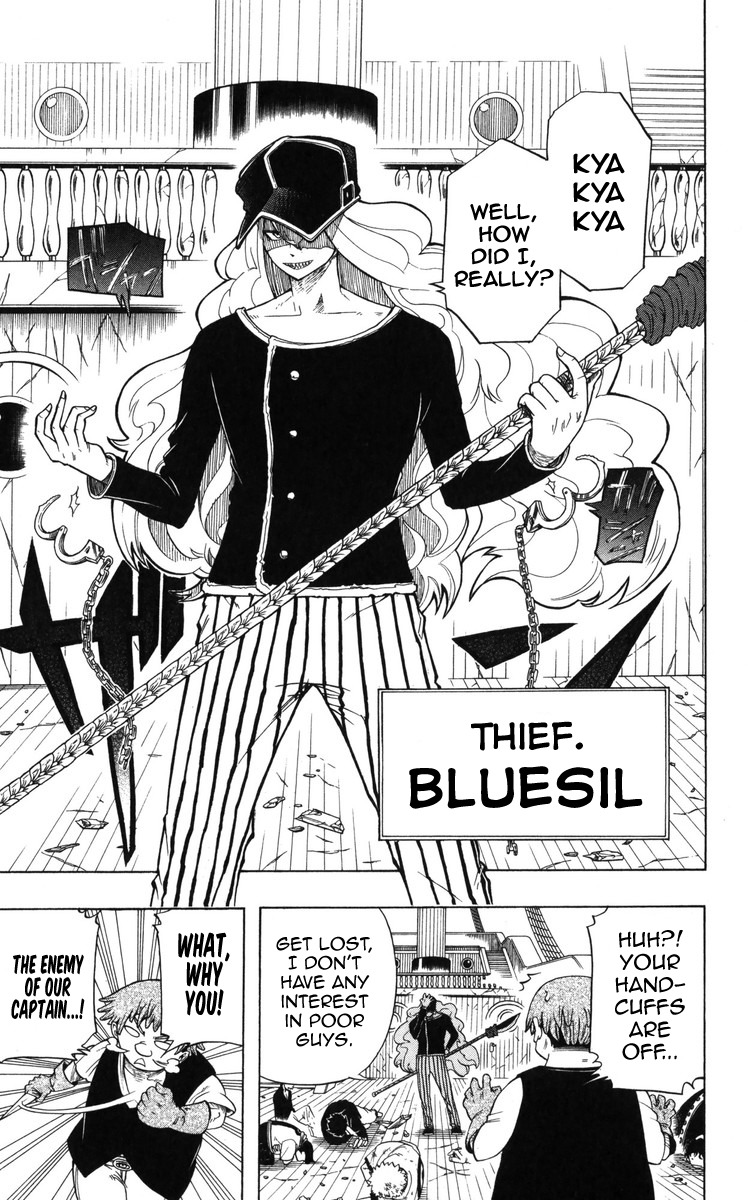 Mitsukubi Condor Chapter 7 page 9 - Chapter 7: The Evil Eating Devilfish Pirate Ship