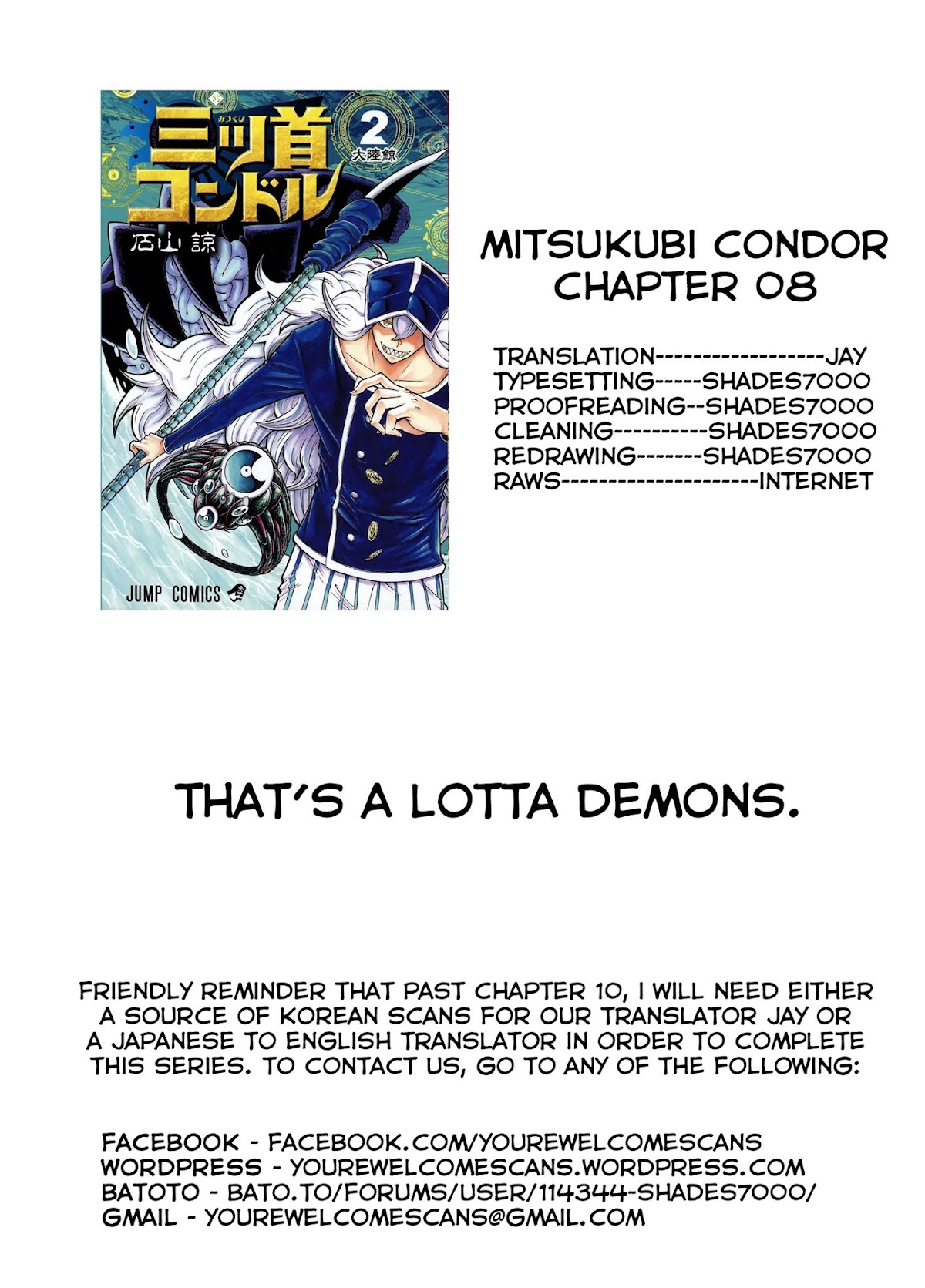 Mitsukubi Condor Chapter 8 page 19 - Chapter 8: The Ring of Solomon