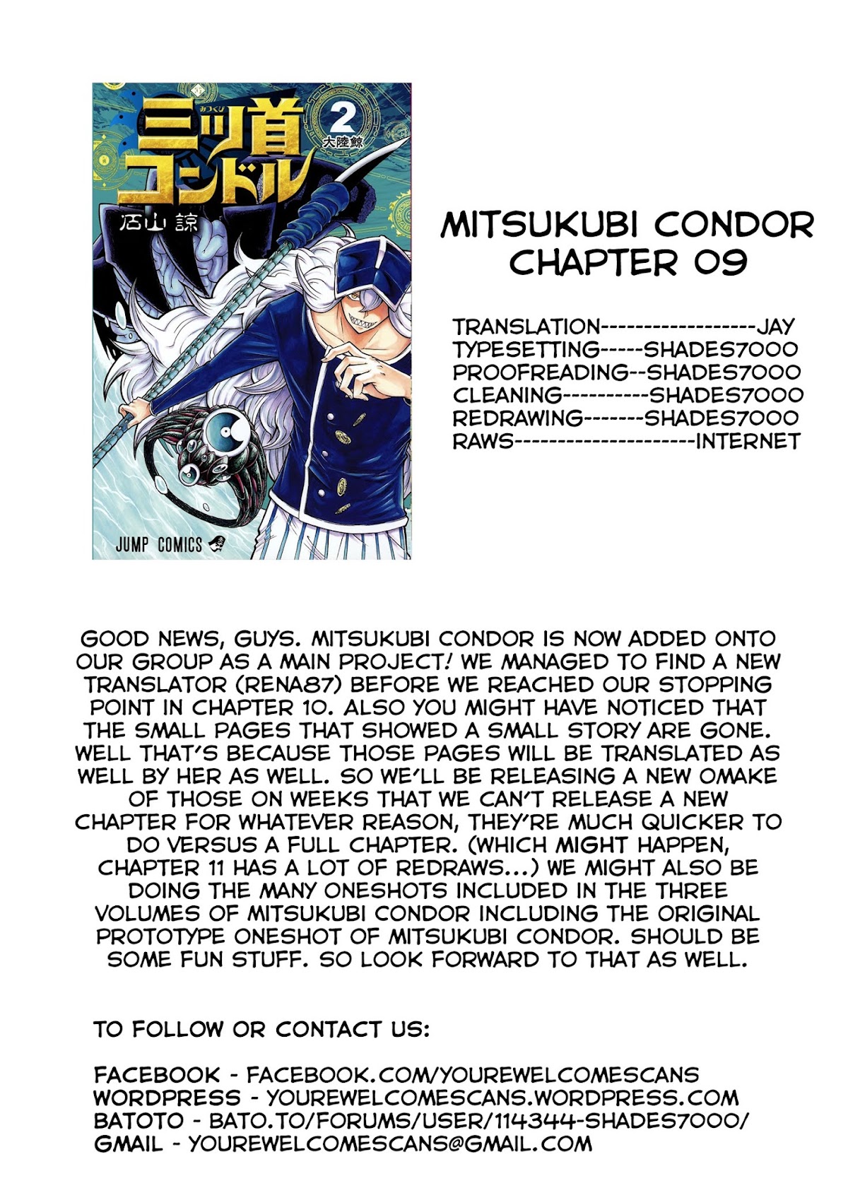 Mitsukubi Condor Chapter 9 page 20 - Chapter 9: Southern Cross