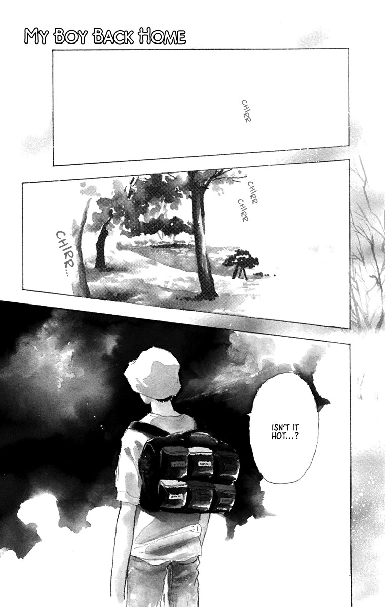 Mitsumete Itai (IKUEMI Ryou) Chapter 7 page 2 - Chapter 7: My Boy Back Home [END]