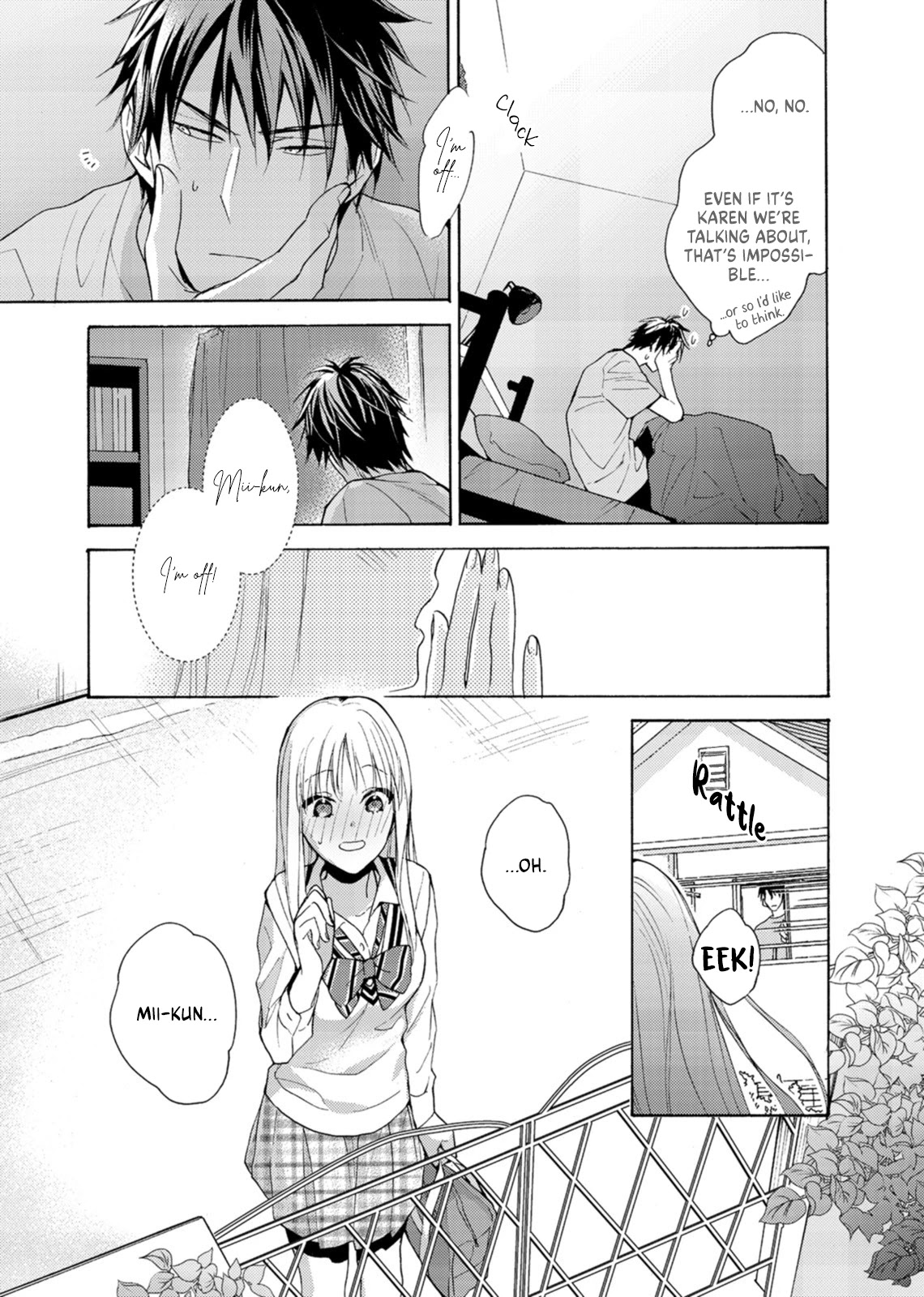 Mitsunaga Ougo is Trying to Control Himself Chapter 1 page 11 - Chapter 1