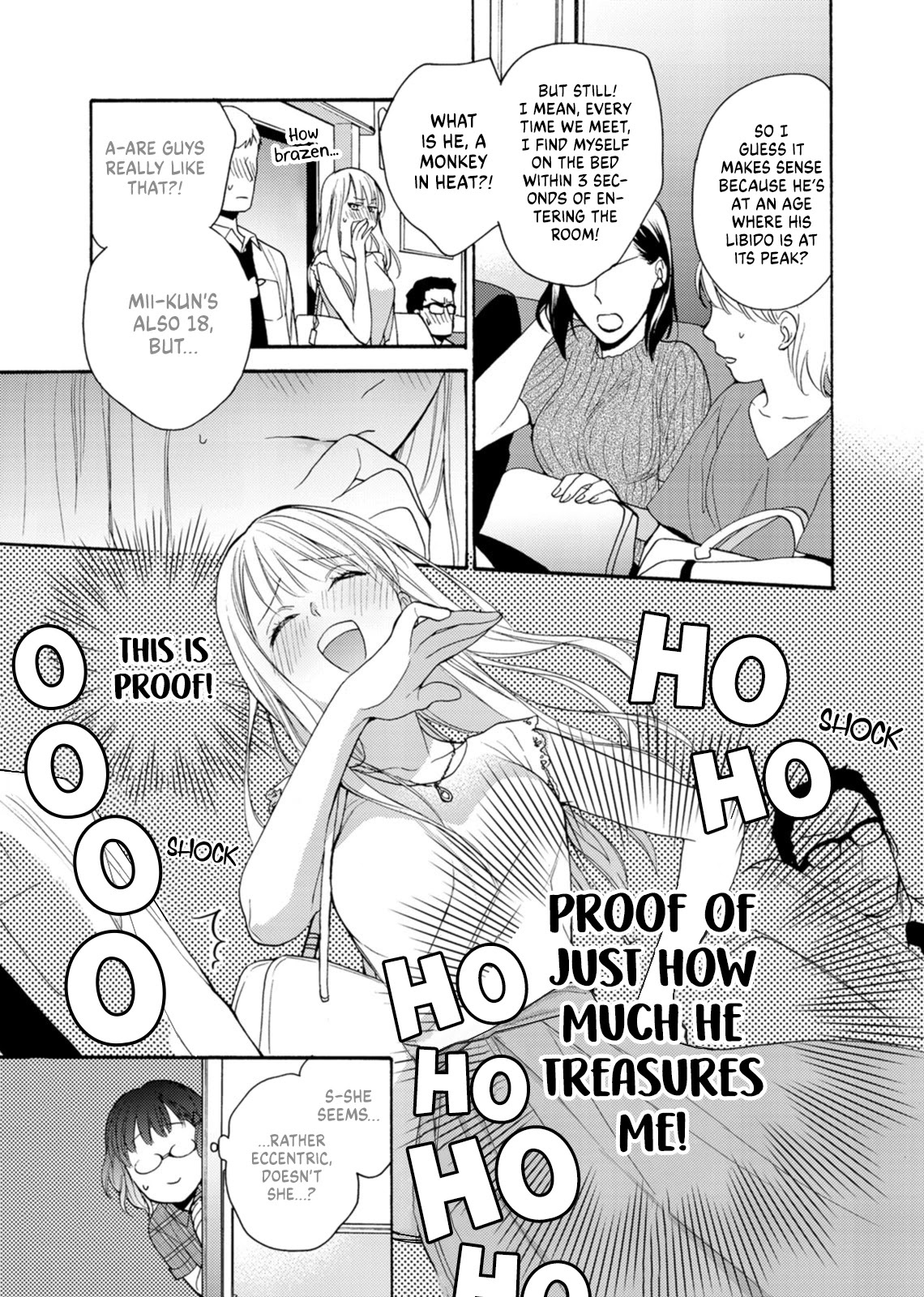 Mitsunaga Ougo is Trying to Control Himself Chapter 7 page 21 - Chapter 7