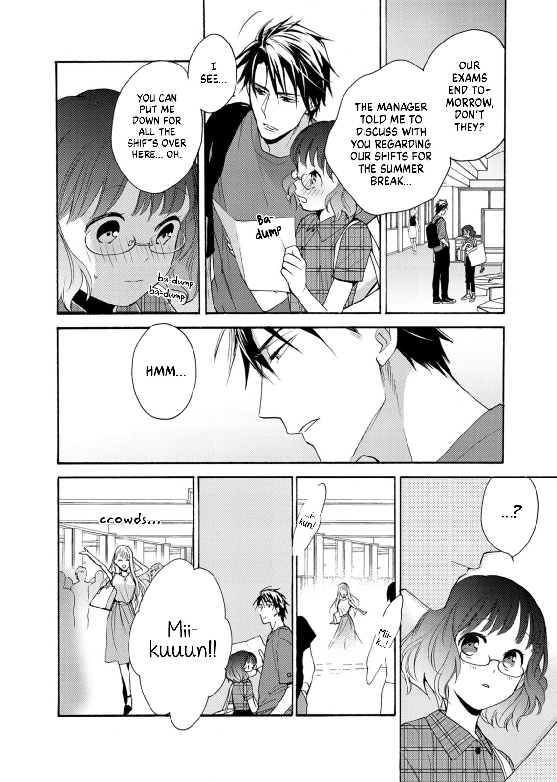 Mitsunaga Ougo is Trying to Control Himself Chapter 7 page 4 - Chapter 7