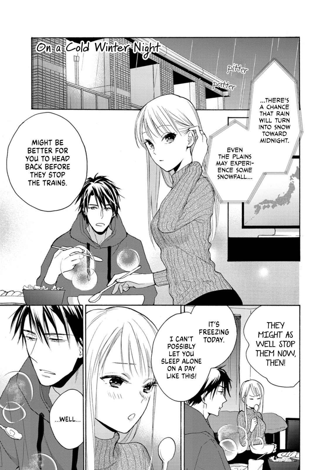 Mitsunaga Ougo is Trying to Control Himself Chapter 8.5 page 2 - Chapter 8.5: On a Cold Winter Night [END]