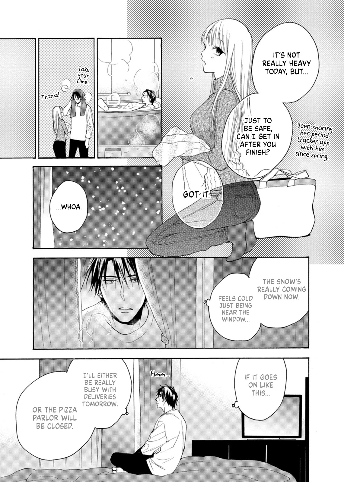 Mitsunaga Ougo is Trying to Control Himself Chapter 8.5 page 4 - Chapter 8.5: On a Cold Winter Night [END]