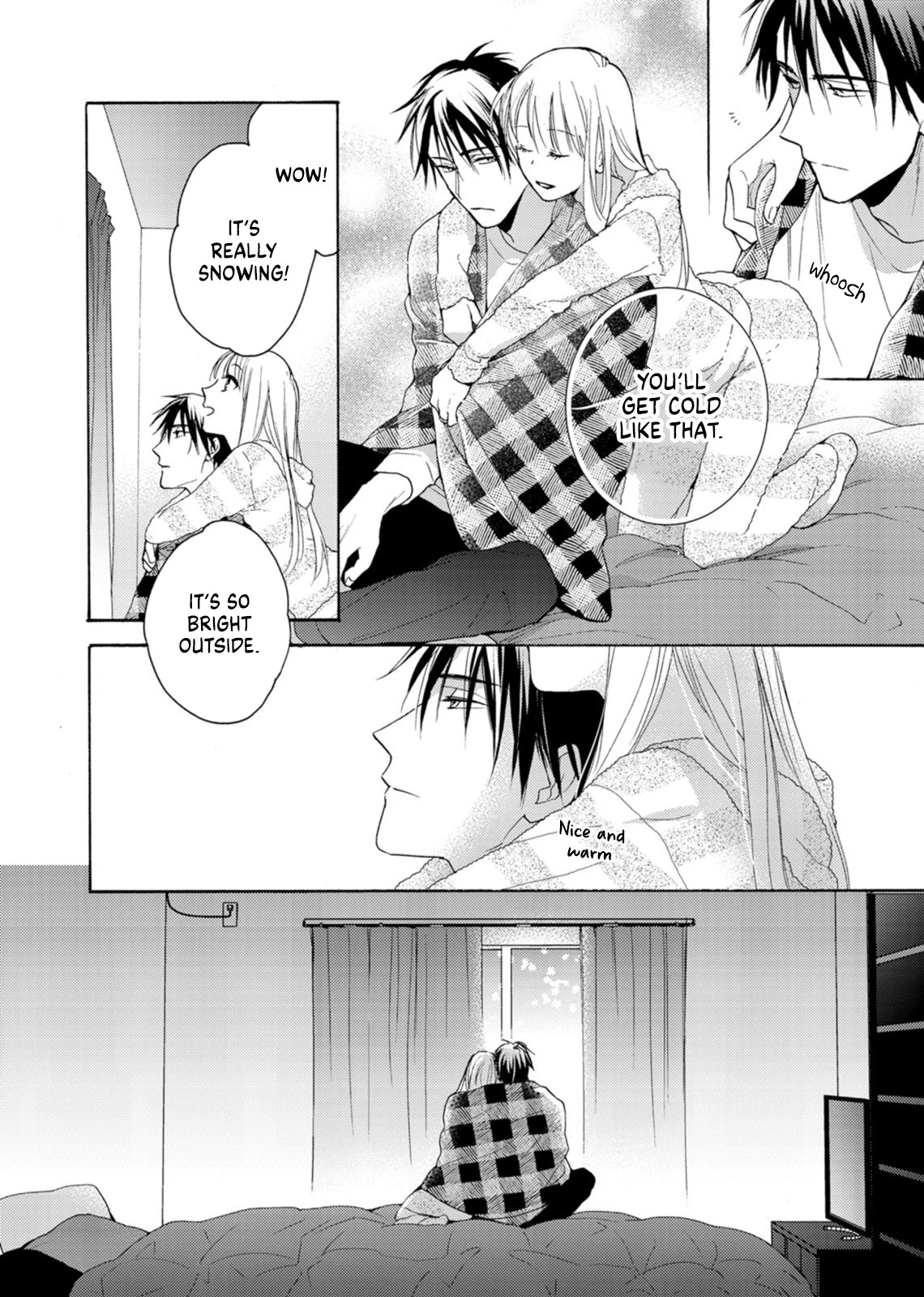 Mitsunaga Ougo is Trying to Control Himself Chapter 8.5 page 5 - Chapter 8.5: On a Cold Winter Night [END]