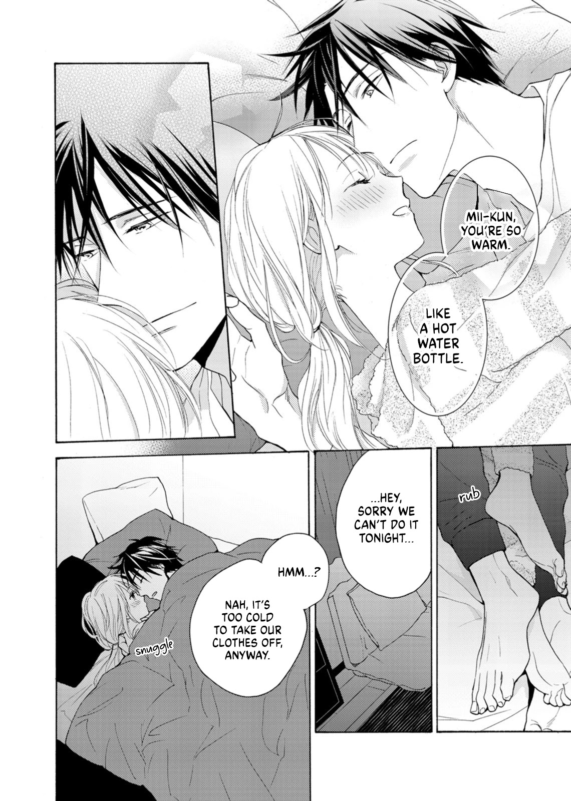 Mitsunaga Ougo is Trying to Control Himself Chapter 8.5 page 7 - Chapter 8.5: On a Cold Winter Night [END]