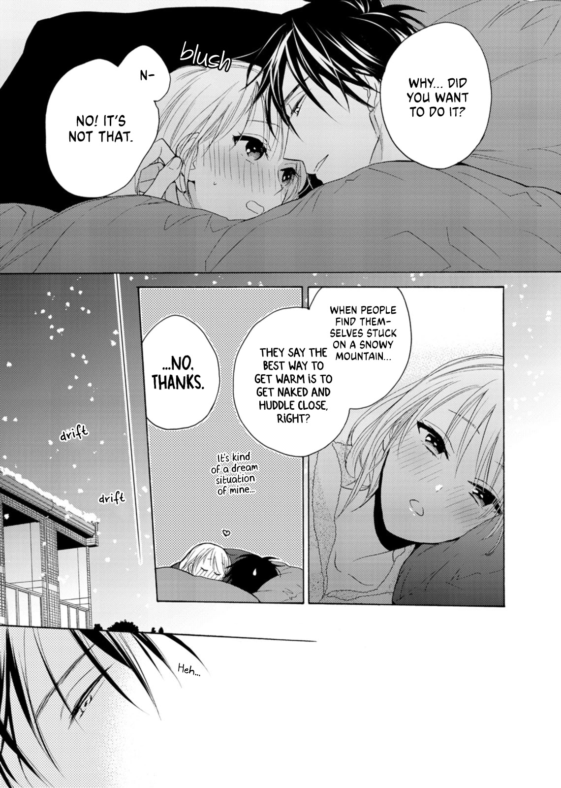 Mitsunaga Ougo is Trying to Control Himself Chapter 8.5 page 8 - Chapter 8.5: On a Cold Winter Night [END]