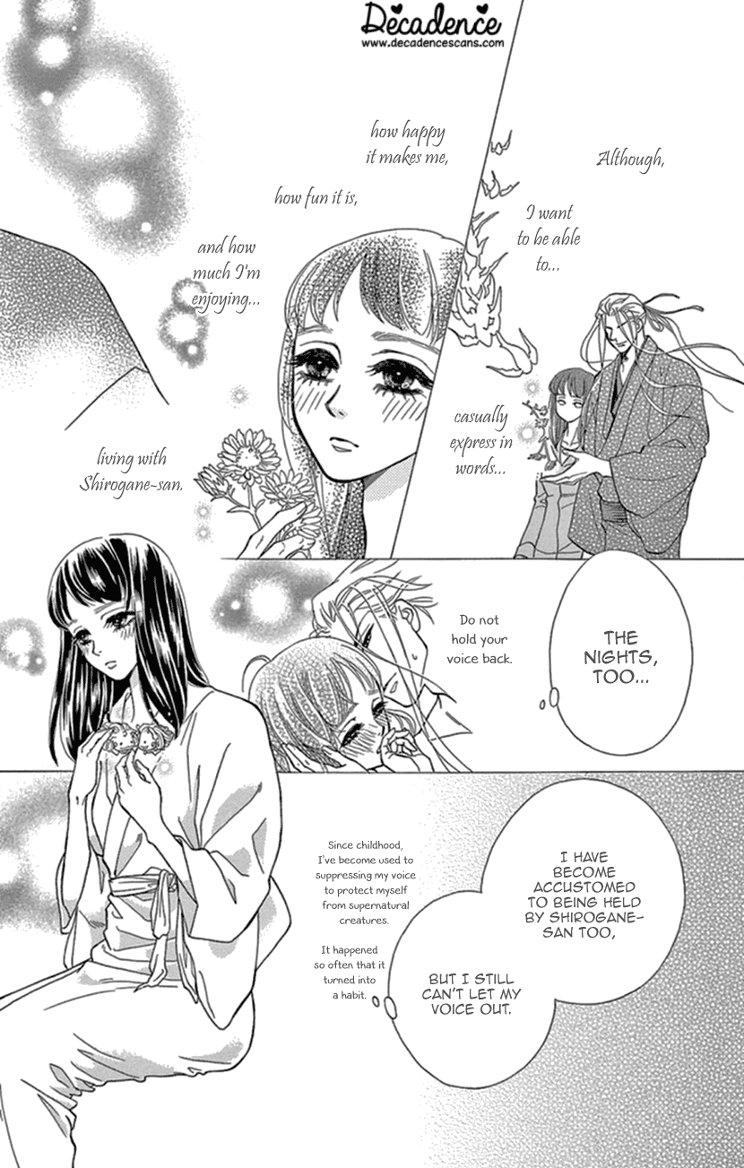 Mitsuyokon - Tsukumogami no Yomegoryou Chapter 15 page 7 - Chapter 15: Fifteenth Night - Voice