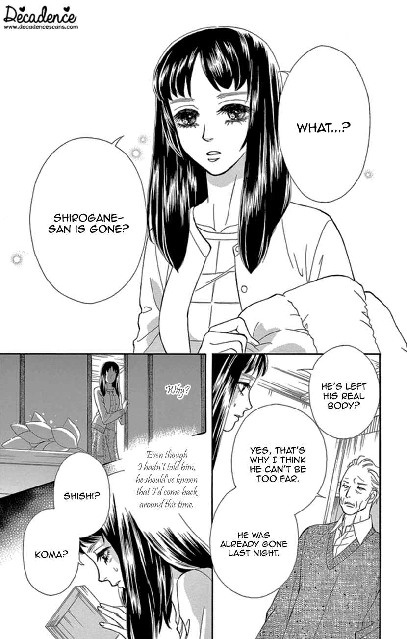 Mitsuyokon - Tsukumogami no Yomegoryou Chapter 18 page 24 - Chapter 18: Night Parting