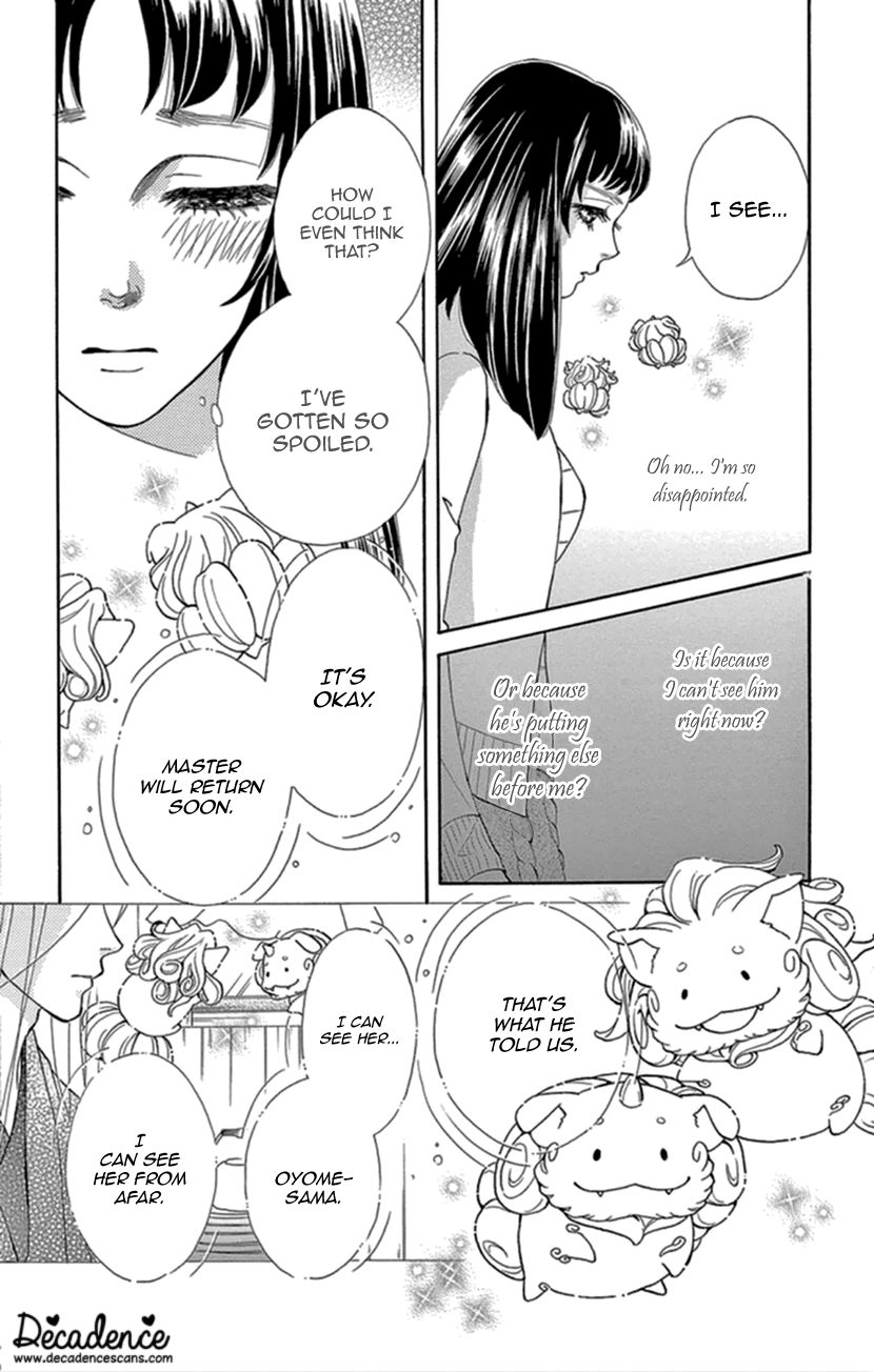 Mitsuyokon - Tsukumogami no Yomegoryou Chapter 18 page 27 - Chapter 18: Night Parting