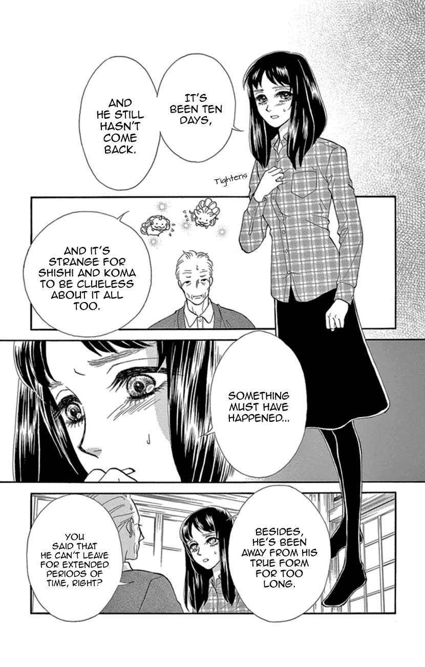 Mitsuyokon - Tsukumogami no Yomegoryou Chapter 18 page 32 - Chapter 18: Night Parting