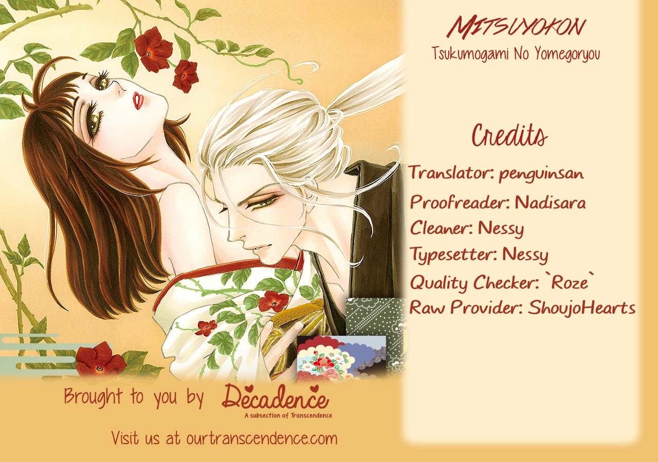Mitsuyokon - Tsukumogami no Yomegoryou Chapter 2 page 37 - Chapter 2: Wedding