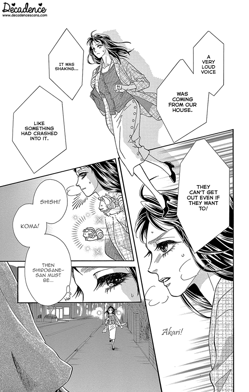 Mitsuyokon - Tsukumogami no Yomegoryou Chapter 30 page 34 - Chapter 30: Unraveling