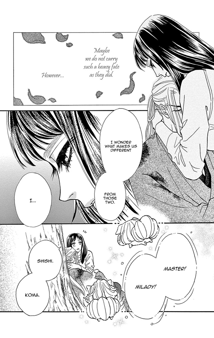 Mitsuyokon - Tsukumogami no Yomegoryou Chapter 33 page 34 - Chapter 33: Last Farewell
