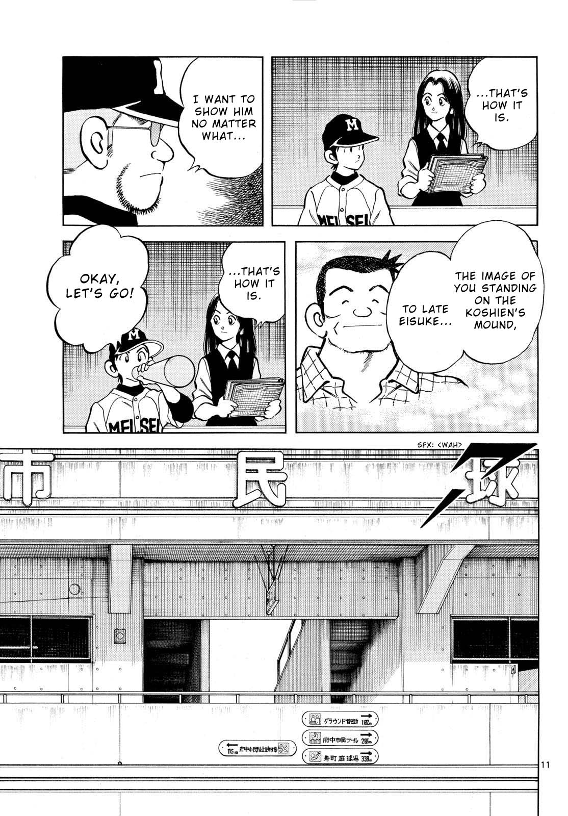 Mix Chapter 127 page 11 - Chapter 127: Their eyes look different