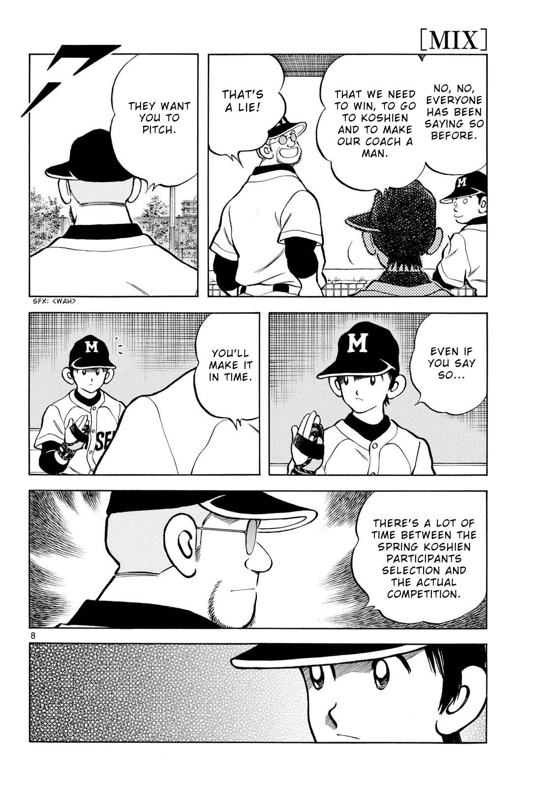 Mix Chapter 127 page 8 - Chapter 127: Their eyes look different