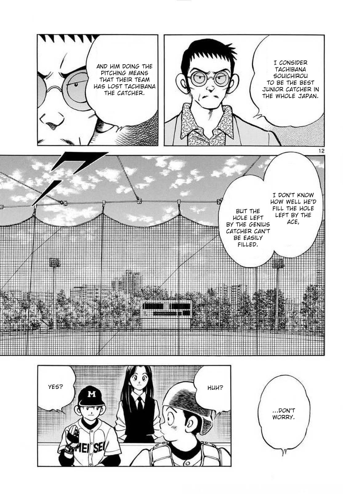 Mix Chapter 129 page 13 - Chapter 129: Because he's Tachibana Souichirou