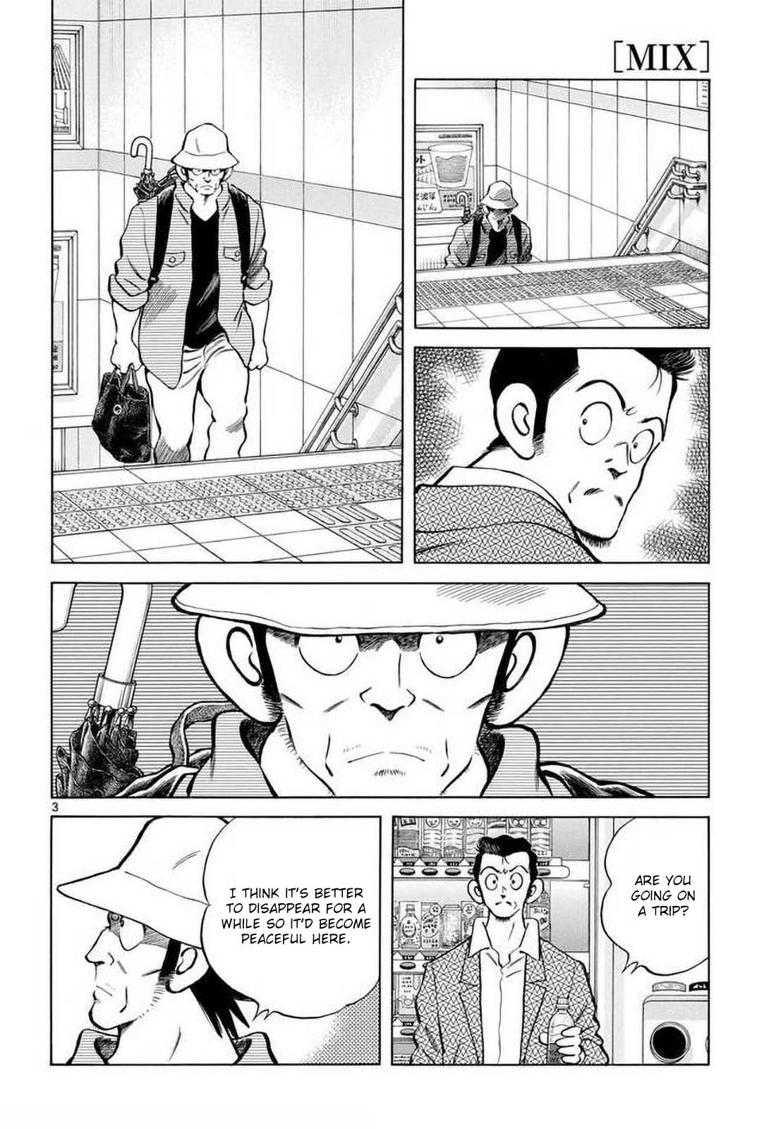Mix Chapter 129 page 4 - Chapter 129: Because he's Tachibana Souichirou