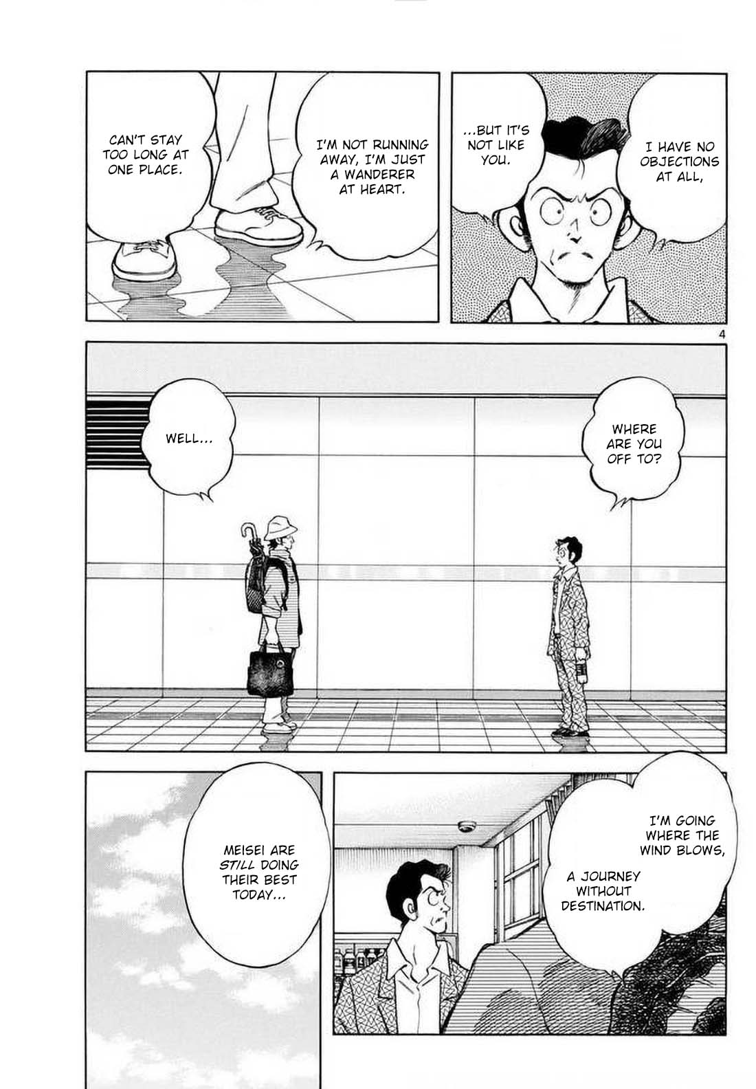 Mix Chapter 129 page 5 - Chapter 129: Because he's Tachibana Souichirou