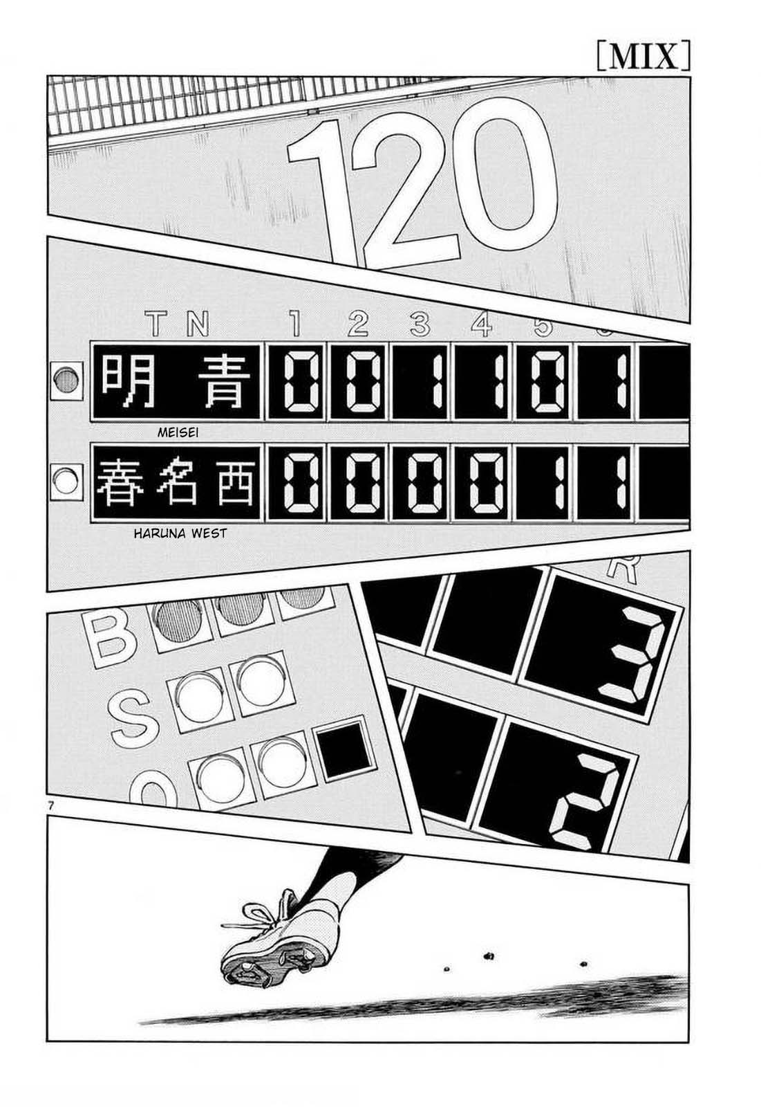 Mix Chapter 129 page 8 - Chapter 129: Because he's Tachibana Souichirou