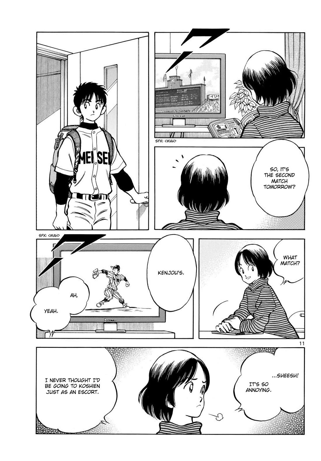 Mix Chapter 160 page 11 - Chapter 160: Anyway, huh...