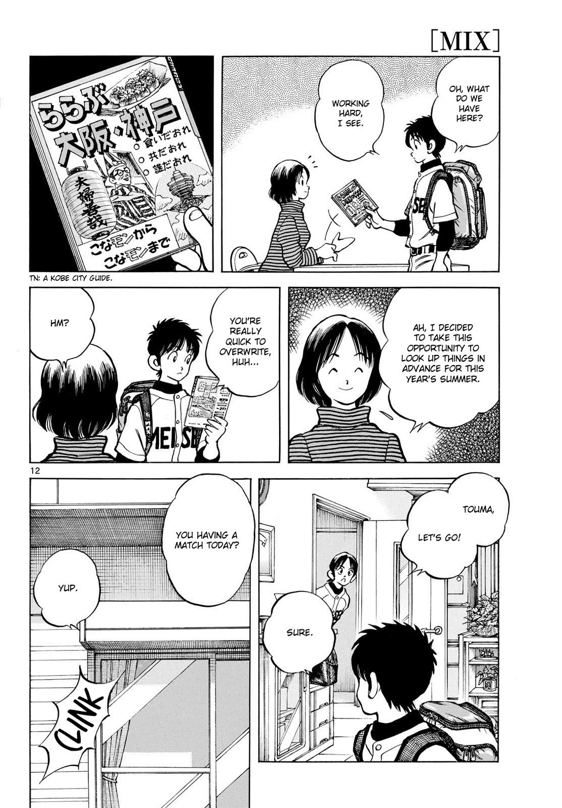 Mix Chapter 160 page 12 - Chapter 160: Anyway, huh...