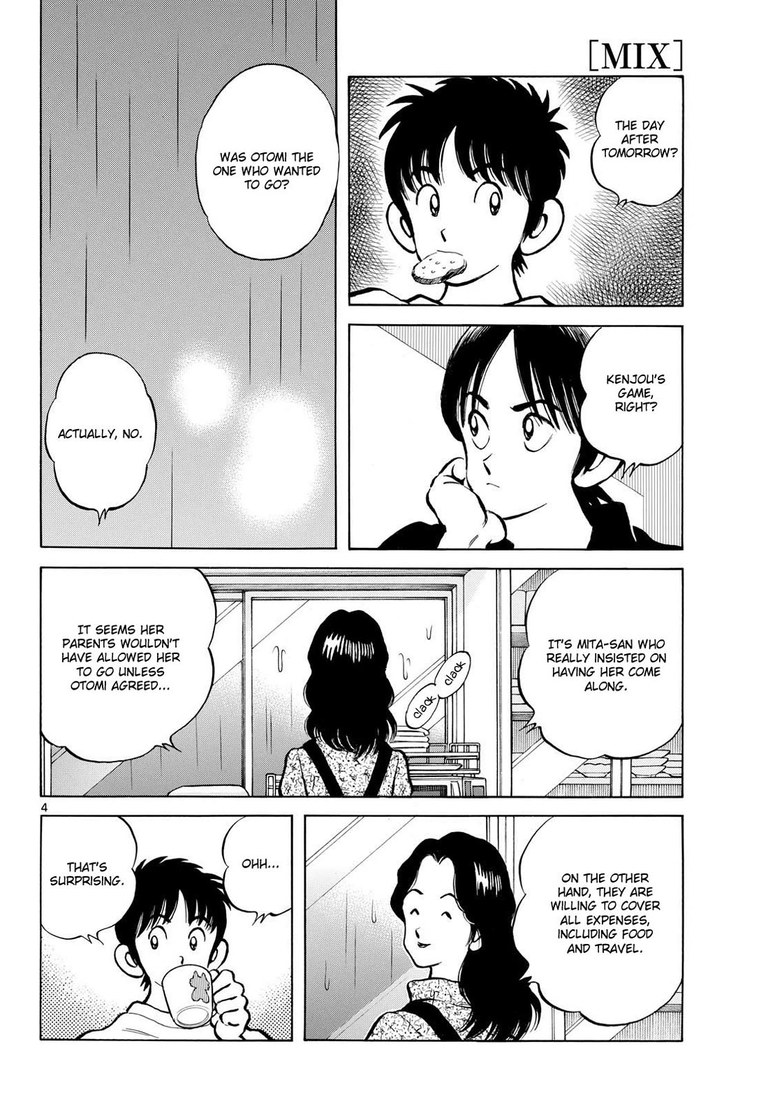 Mix Chapter 160 page 4 - Chapter 160: Anyway, huh...