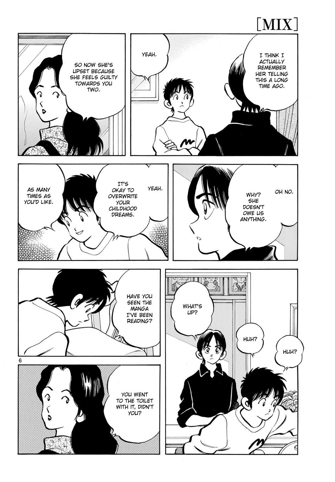 Mix Chapter 160 page 6 - Chapter 160: Anyway, huh...