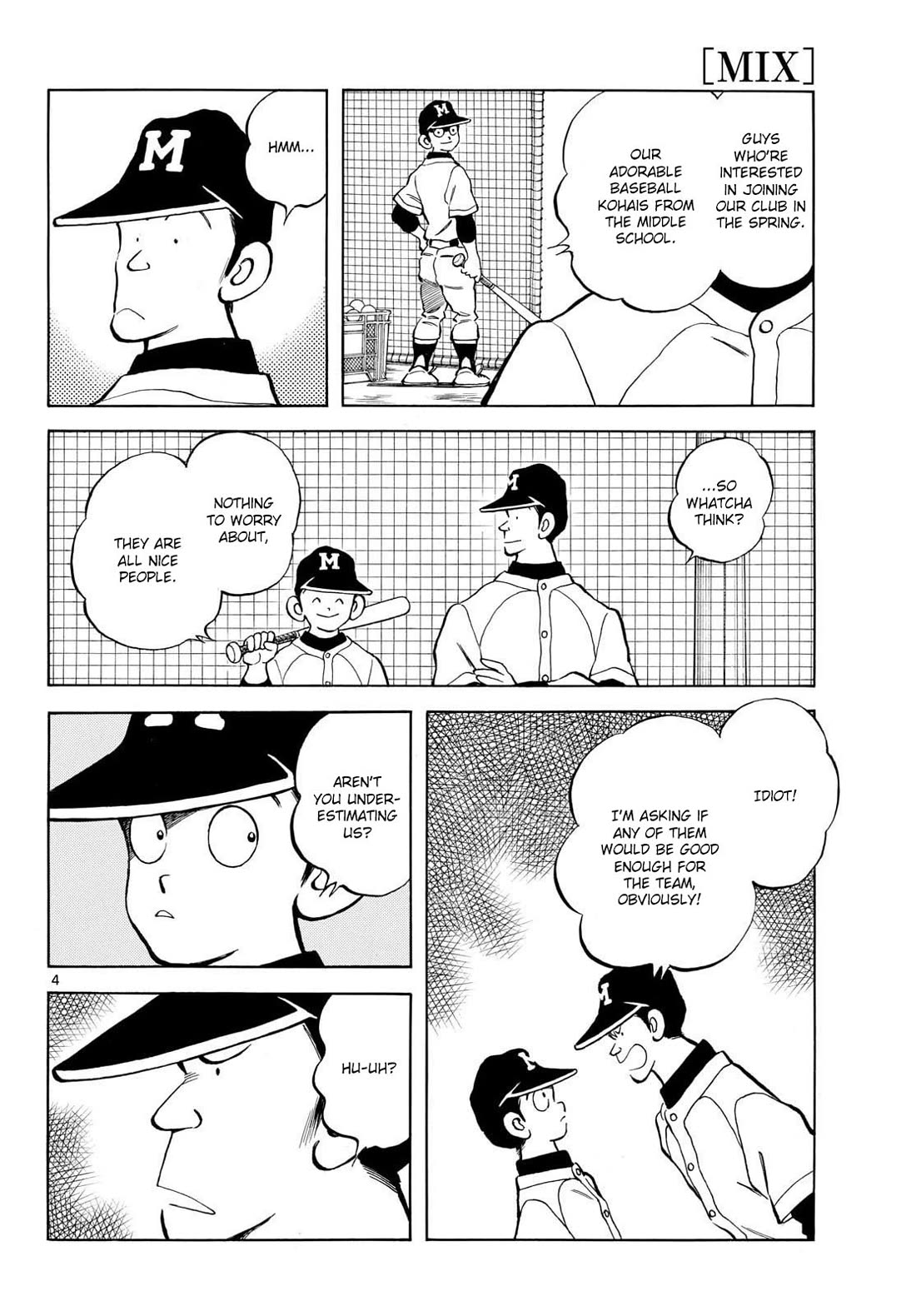 Mix Chapter 161 page 4 - Chapter 161: Koshien, huh?...