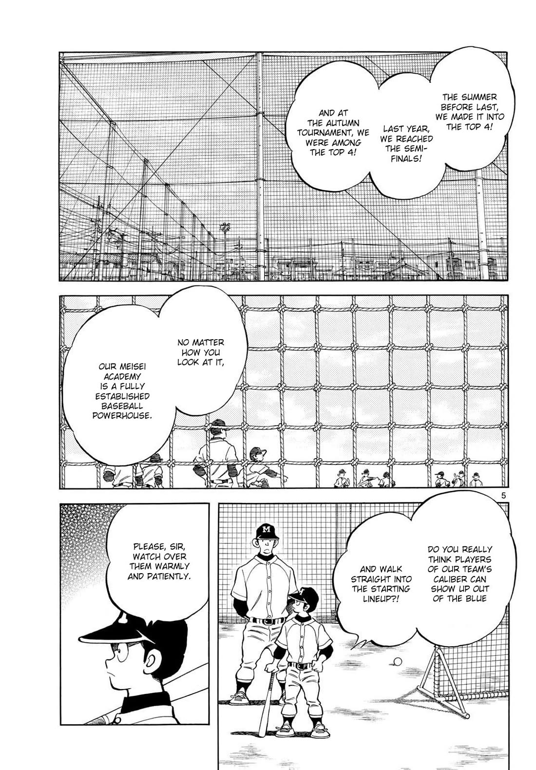 Mix Chapter 161 page 5 - Chapter 161: Koshien, huh?...