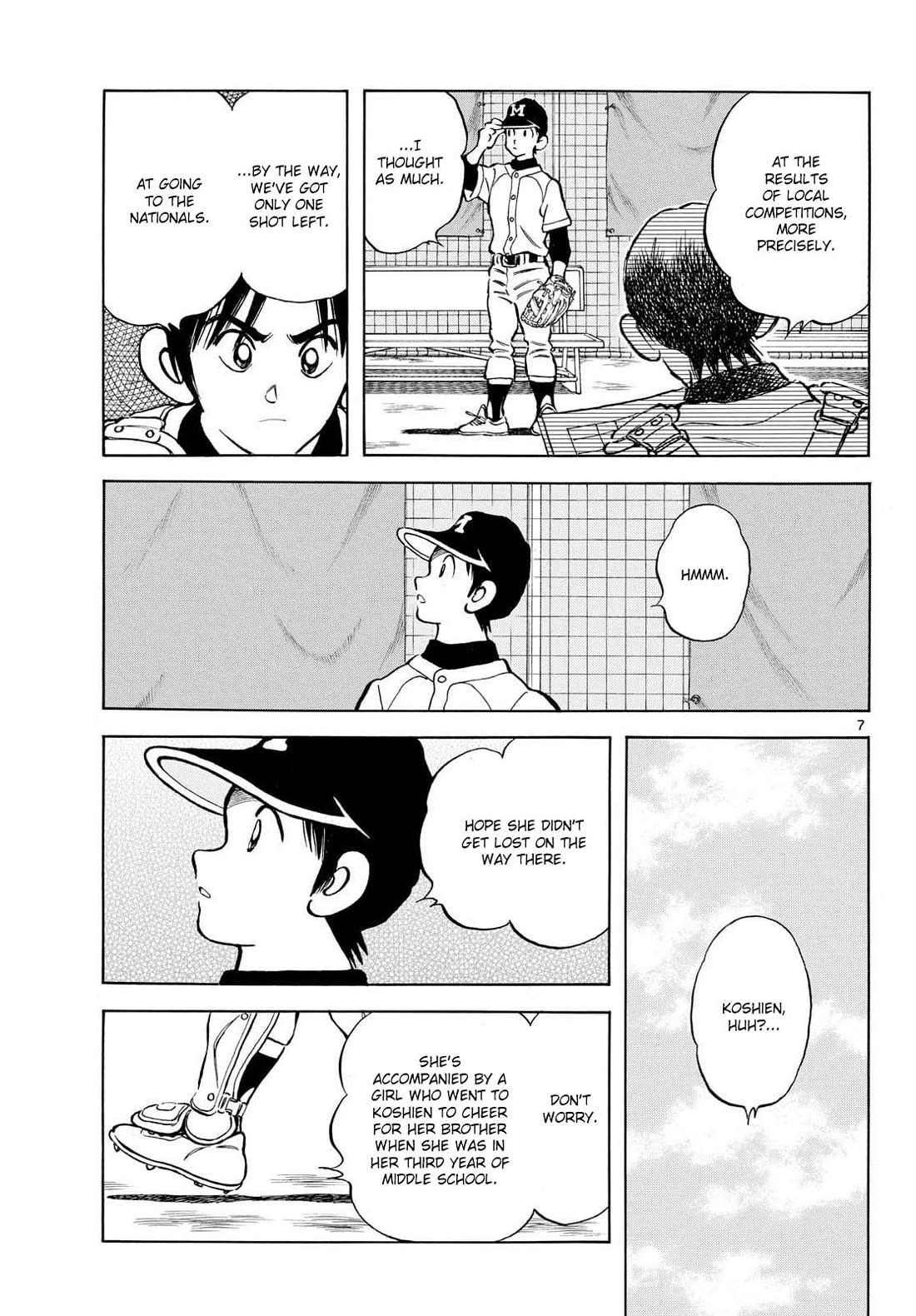 Mix Chapter 161 page 7 - Chapter 161: Koshien, huh?...