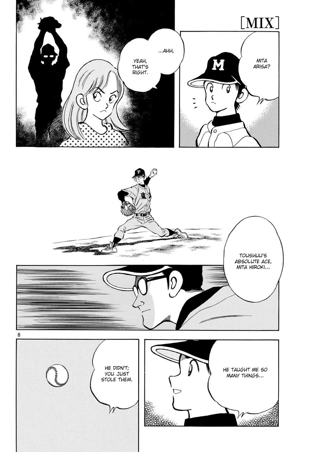 Mix Chapter 161 page 8 - Chapter 161: Koshien, huh?...