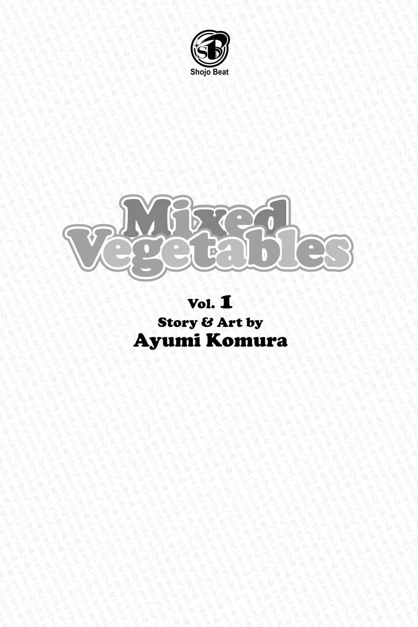 Mixed Vegetables Chapter 1 page 3 - Chapter 1