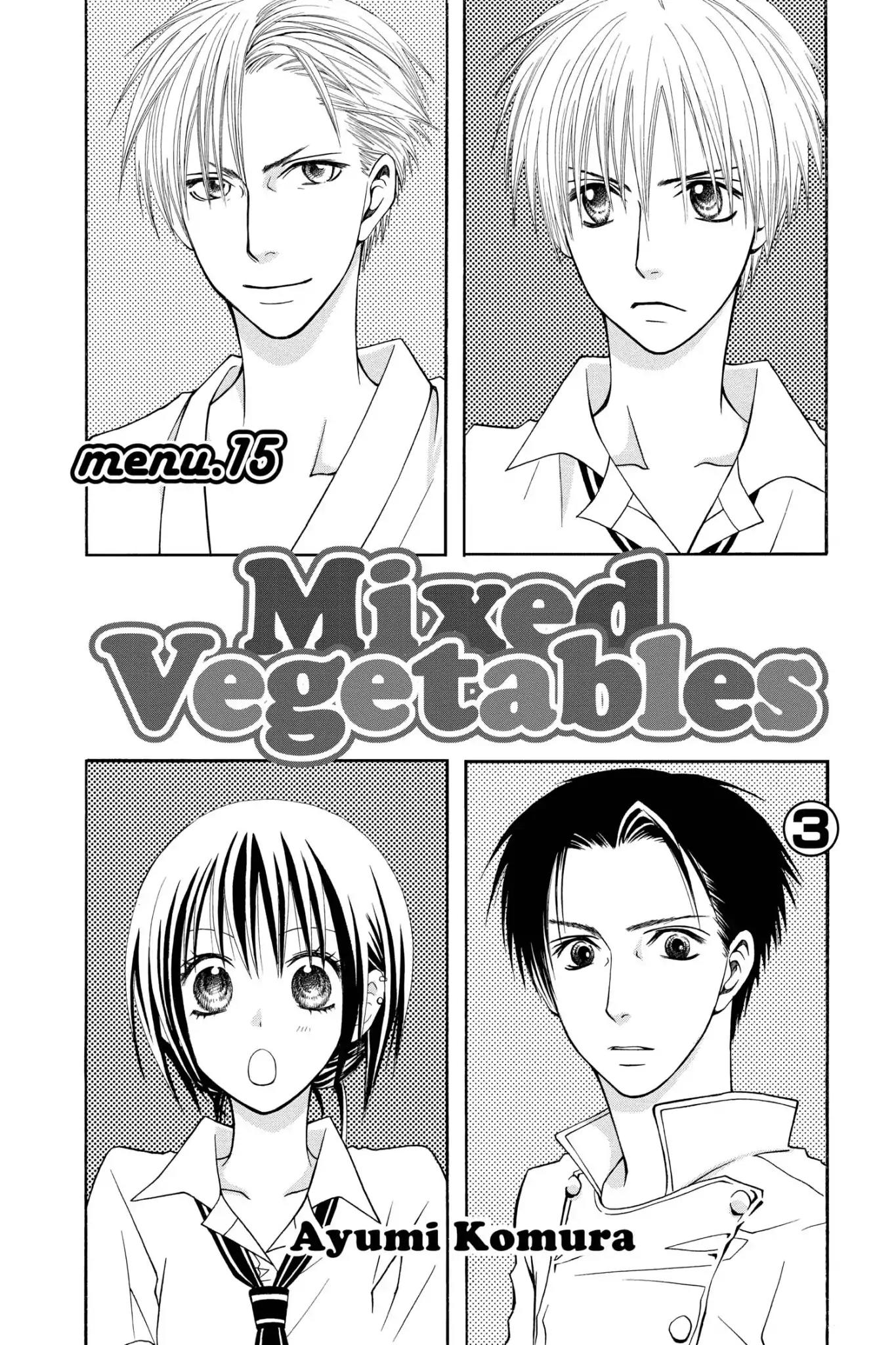 Mixed Vegetables Chapter 15 page 5 - Chapter 15: Vol.3 Menu.15