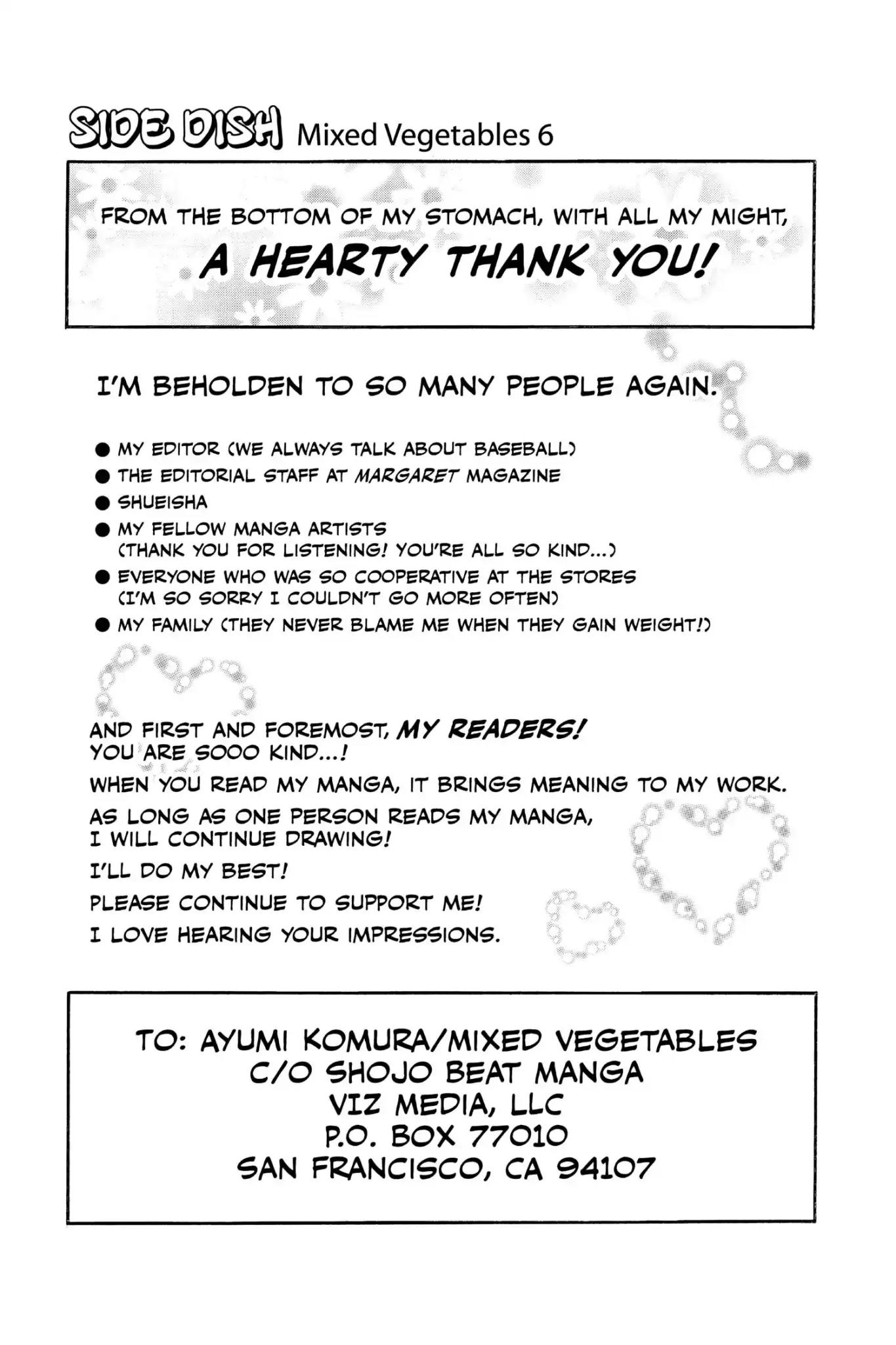 Mixed Vegetables Chapter 20 page 28 - Chapter 20: Vol.3 Menu.20
