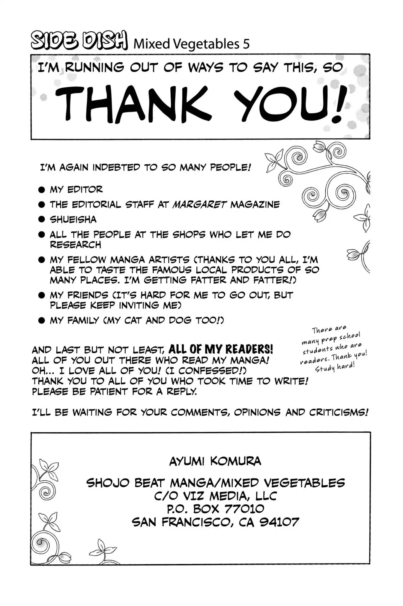 Mixed Vegetables Chapter 33 page 32 - Chapter 33: Vol.5 Menu.33