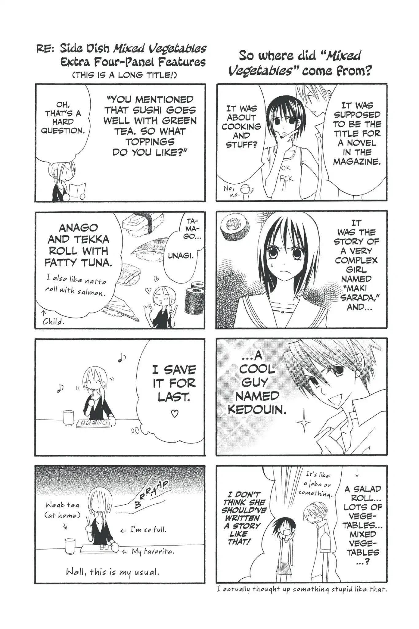 Mixed Vegetables Chapter 40.5 page 2 - Vol.6 Bonus Manga