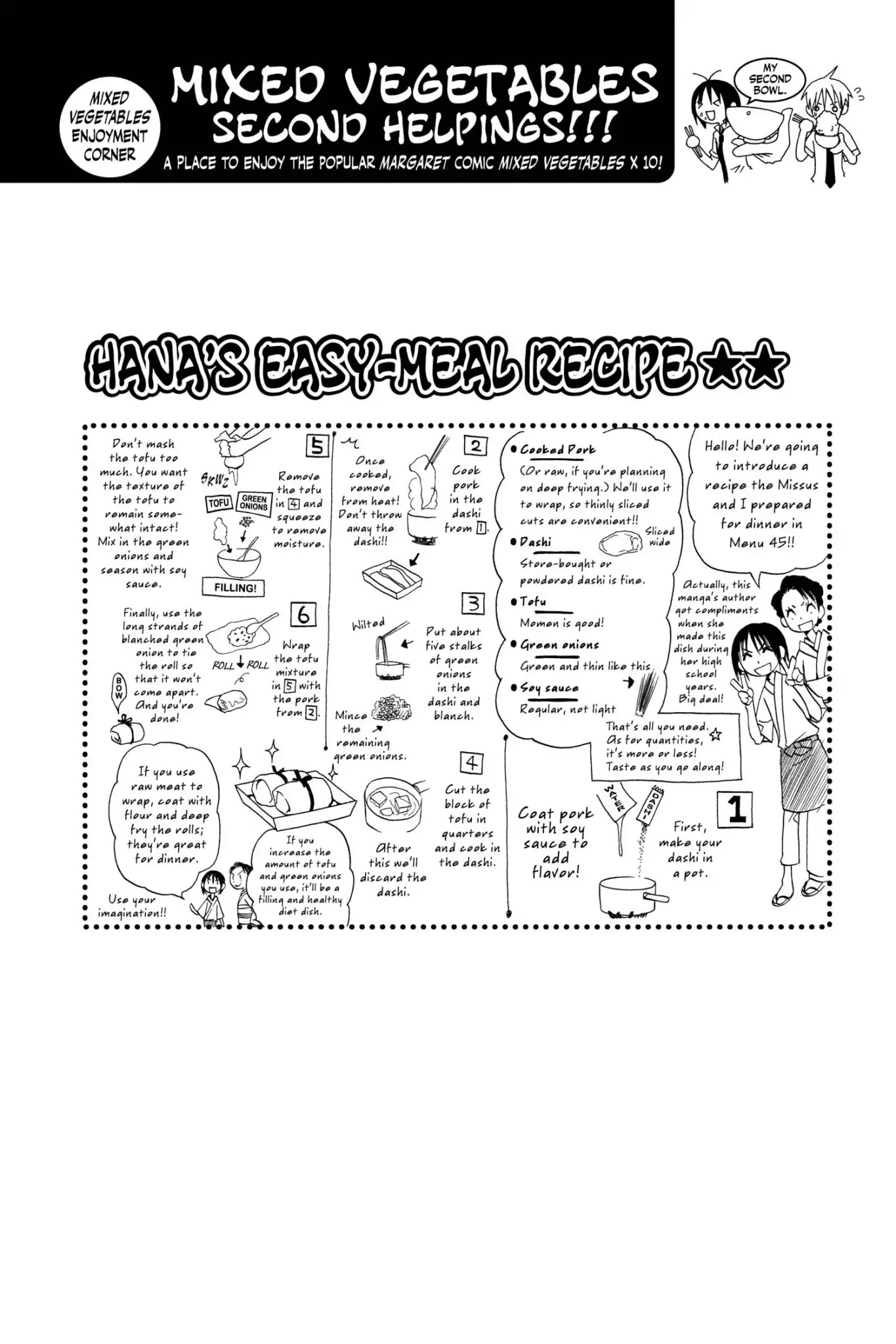 Mixed Vegetables Chapter 47.5 page 2 - Vol.7 Recipes!