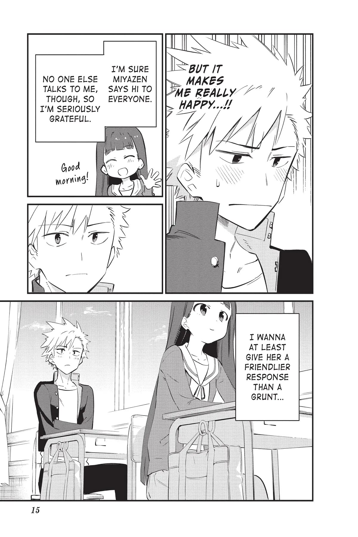 Miyazen-san Would Love to Get Closer to You Chapter 1 page 16 - Chapter 1